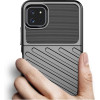 Hurtel Thunder Case Flexible Tough Rugged Cover TPU Case for Samsung Galaxy A22 5G blue - (Thunder Case Samsung A22 5G Blue)