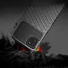 Hurtel Thunder Case Flexible Tough Rugged Cover TPU Case for Samsung Galaxy A22 5G blue - (Thunder Case Samsung A22 5G Blue)