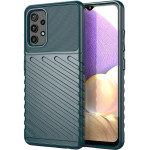 Hurtel Thunder Case Flexible Tough Rugged Cover TPU Case for Samsung Galaxy A72 4G green - (Thunder Case Samsung A72 5G Green)