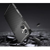 Hurtel Thunder Case for iPhone 16 Plus Silicone Case - Black - (Thunder case iPhone 16 Plus black)