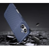 Hurtel Thunder Case for iPhone 16 Plus Silicone Case - Blue - (Thunder case iPhone 16 Plus blue)