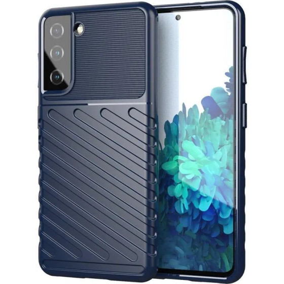 Hurtel Thunder Case for Samsung Galaxy A14 5G silicone armor case blue - (Thunder Case Samsung A14 Blue)