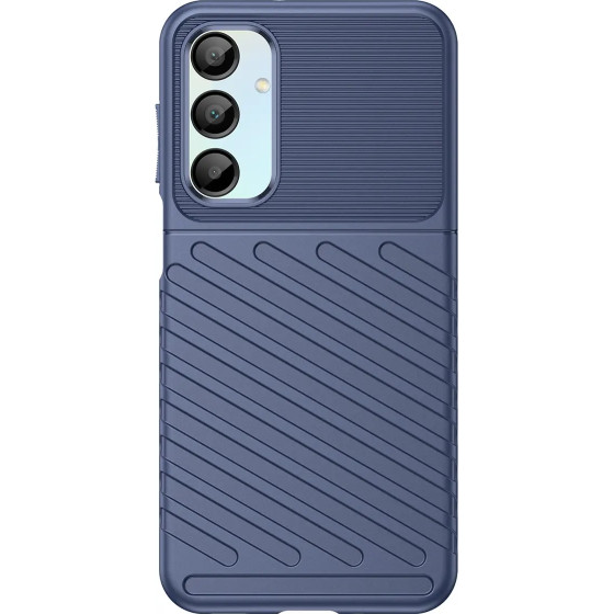 Hurtel Thunder Case for Samsung Galaxy A16 / A16 5G Silicone Armored Cover - Blue - (Thunder Case Samsung A16 / A16 5G Blue)