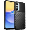 Hurtel Thunder Case for Samsung Galaxy A26 Silicone Armored Cover - Black - (Thunder Case Samsung Galaxy A26 Black)