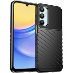 Hurtel Thunder Case for Samsung Galaxy A26 Silicone Armored Cover - Black - (Thunder Case Samsung Galaxy A26 Black)
