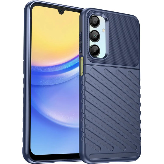 Hurtel Thunder Case for Samsung Galaxy A26 silicone armored cover - blue - (Thunder Case Samsung Galaxy A26 Blue)