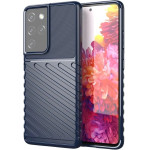 Hurtel Thunder Case for Samsung Galaxy S23 Ultra silicone armor case blue - (Thunder Case Samsung S23 Ultra Blue)