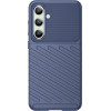 Hurtel Thunder Case for Samsung Galaxy S24 FE silicone armor cover - blue - (Thunder Case Samsung Galaxy S24 FE Blue)