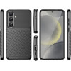 Hurtel Thunder Case for Samsung Galaxy S25+ Silicone Armored Cover - Black - (Thunder Case Samsung Galaxy S25+ Black)