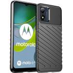 Hurtel Thunder Case Motorola Moto E13 Silicone Armored Cover Black - (Thunder Case Moto E13 2023 Black)