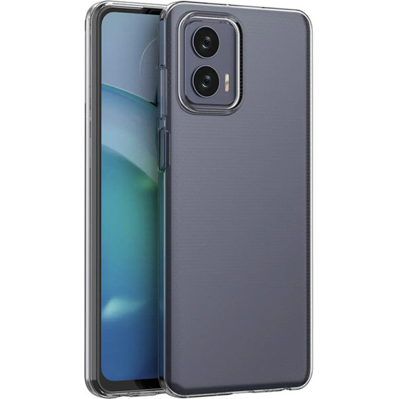 Hurtel Ultra Clear 0.5mm case for Motorola Moto G73 5G thin cover transparent - (Ultra Clear Motorola Moto G73 transparent)
