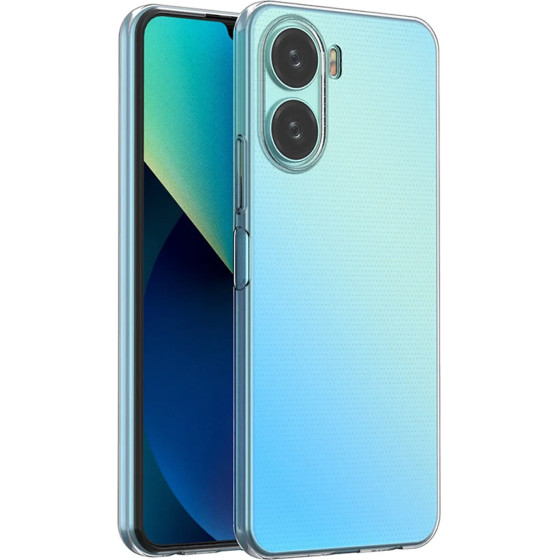 Hurtel Ultra Clear 0.5mm case for Vivo Y16 / Vivo Y02s thin cover transparent - (Ultra Clear Vivo Y16 4G/Y02S transparent)