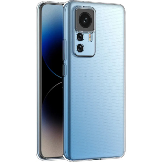 Hurtel Ultra Clear 0.5mm case for Xiaomi 12T Pro / Xiaomi 12T thin cover transparent - (Ultra Clear Xiaomi 12T/12T PRO transparent)