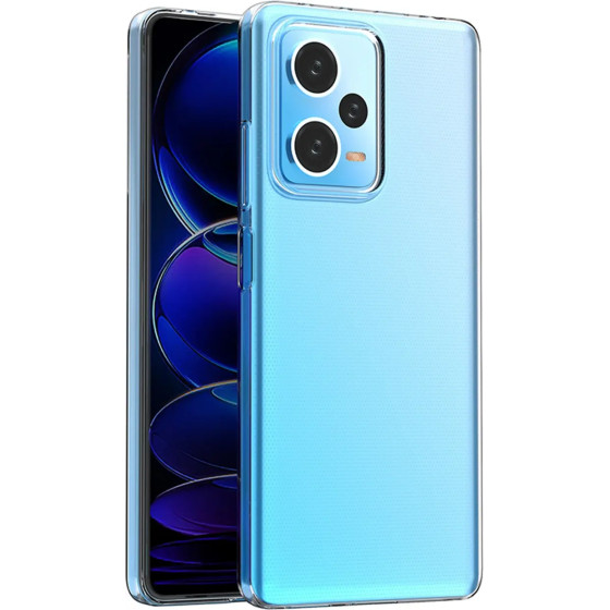Hurtel Ultra Clear 0.5mm case for Xiaomi Redmi Note 12 Pro+ thin cover transparent - (Ultra Clear Xiaomi Redmi Note 12 Pro Plus 5G transparent)