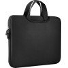 Hurtel Universal 14 laptop bag - black - (Laptop Neopren Handbag 14' Black)
