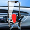 Hurtel Universal Gravity Car Holder Dark Gray (YC05) - (YC05 universal gravity air vent car mount gun color)
