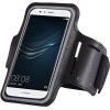 Hurtel Universal Running Armband for 6'' Smartphones black - (Armband: universal 6'' Black)