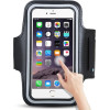 Hurtel Universal Running Armband for 6'' Smartphones black - (Armband: universal 6'' Black)