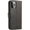 Hurtel Wallet Case with Stand for iPhone 15 Plus Magnet Case - Black - (MAGNET CASE IPHONE 15 PLUS BLACK)