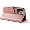 Hurtel Wallet Case with Stand for iPhone 15 Plus Magnet Case - Pink - (MAGNET CASE IPHONE 15 PLUS PINK)