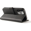 Hurtel Wallet Case with Stand for iPhone 15 Pro Magnet Case - Black - (MAGNET CASE IPHONE 15 PRO BLACK)