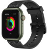 Hurtel Watch Strap Y strap for Apple Watch 7 / SE (41/40 / 38mm) band watchband black - (Strap Y Apple iWatch 2/3/4/5/6/SE/7 38/40 Black)