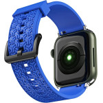 Hurtel Watch Strap Y strap for Apple Watch 7 / SE (45/44 / 42mm) band watchband blue - (Strap Y Apple iWatch 2/3/4/5/6/SE/7 42/44 Blue)