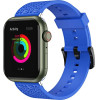 Hurtel Watch Strap Y strap for Apple Watch 7 / SE (45/44 / 42mm) band watchband blue - (Strap Y Apple iWatch 2/3/4/5/6/SE/7 42/44 Blue)