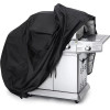 Hurtel Waterproof grill cover, bicycle cover, bike cover, garden furniture cover, XXL cover, black - (Barbecue cover XXL Black)