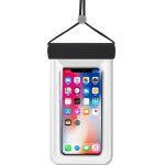 Hurtel Waterproof phone case 115 mm x 220 mm pool beach bag black - (WN-01B)