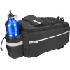 Hurtel WYA26Y0S Thermal Bike Pannier Bag with Shoulder Strap - Black