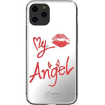 Kingxbar Angel mirror case decorated with original Swarovski crystals iPhone 11 Pro Max transparent - (Kingxbar IP 11 Pro Max Angel Series-Angel)