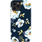 Kingxbar Blossom case decorated with original Swarovski crystals iPhone 12 mini multicolour (Gardenia) - (Kingxbar iPhone 12 Mini Blossom Series-Gardenia)