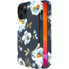 Kingxbar Blossom case decorated with original Swarovski crystals iPhone 12 mini multicolour (Gardenia) - (Kingxbar iPhone 12 Mini Blossom Series-Gardenia)