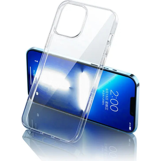 Kingxbar Elegant Series case iPhone 13 Pro Max case back cover transparent - (Kingxbar iPhone 13 Pro Max Elegant Series-Transparent)