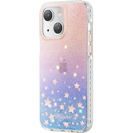 Kingxbar Heart Star Series case for iPhone 14 Plus case with zodiac stars - (Kingxbar iPhone 14 Plus Heart Star Series-Zodiac)