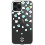 Kingxbar Lucky Series case decorated with original Swarovski crystals iPhone 12 mini transparent (Clover) - (Kingxbar Lucky Series-Clover iPhone 12 mini)