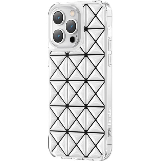 Kingxbar Miya Series case for iPhone 14 Pro back cover white - (Kingxbar iPhone 14 Pro Miya Series-White)