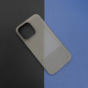 Kingxbar Plain Series case cover for iPhone 13 Pro Max silicone case gray - (Kingxbar iPhone 13 PRO Max Plain Series-Gray)