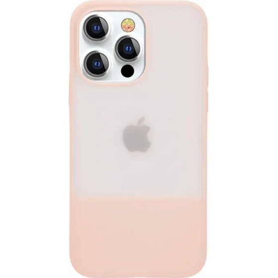 Kingxbar Plain Series case cover for iPhone 13 Pro Max silicone cover pink - (Kingxbar iPhone 13 PRO Max Plain Series-Pink)