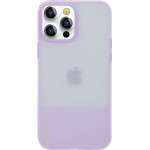 Kingxbar Plain Series case cover for iPhone 13 Pro Max silicone cover purple - (Kingxbar iPhone 13 PRO Max Plain Series-Purple)