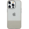 Kingxbar Plain Series case cover for iPhone 13 Pro silicone case gray - (Kingxbar iPhone 13 Pro Plain Series-Gray)