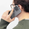 Kingxbar Plain Series case cover for iPhone 13 Pro silicone case gray - (Kingxbar iPhone 13 Pro Plain Series-Gray)