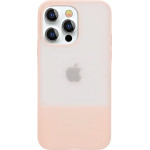 Kingxbar Plain Series case cover for iPhone 13 Pro silicone cover pink - (Kingxbar iPhone 13 Pro Plain Series-Pink)