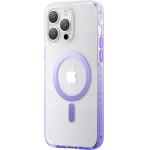 Kingxbar PQY Ice Crystal Series magnetic case for iPhone 14 Plus MagSafe purple - (Kingxbar PQY iPhone 14 Plus Ice Crystal Series-Purple)
