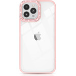 Kingxbar Sparkle Series case iPhone 13 Pro Max with crystals back cover pink - (Kingxbar iPhone 13 Pro Max Sparkle Series-Pink (pink crystal))