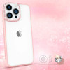 Kingxbar Sparkle Series case iPhone 13 Pro Max with crystals back cover pink - (Kingxbar iPhone 13 Pro Max Sparkle Series-Pink (pink crystal))