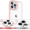 Kingxbar Sparkle Series case iPhone 13 Pro Max with crystals back cover pink - (Kingxbar iPhone 13 Pro Max Sparkle Series-Pink (pink crystal))