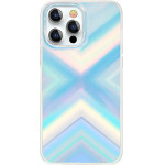 Kingxbar Streamer Series luxury elegant phone case for iPhone 13 Pro blue (Triangle) - (Kingxbar IPhone 13 PRO Streamer Series-Triangle Pattern)