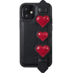 Kingxbar Sweet Series case decorated with original Swarovski crystals iPhone 12 Pro / iPhone 12 black - (Kingxbar Sweet Series-Black iPhone 12 Pro / iPhone 12)
